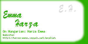 emma harza business card